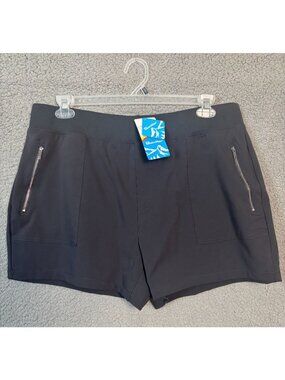 Magcomsen Women's Golf- Athletic Shorts - Zipper Pockets  Grey Size 2XL  NWT's.